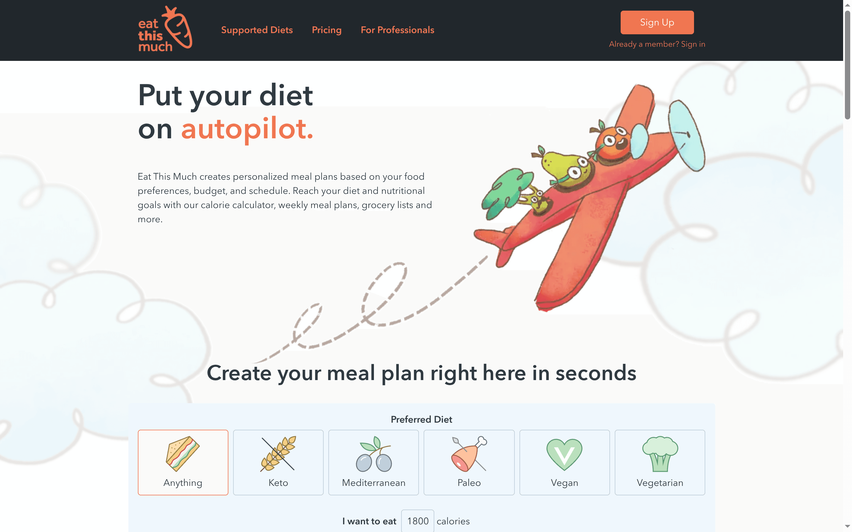 Top Meal Planning Tools for 2025 – Expert Comparison 3 Product Screenshot