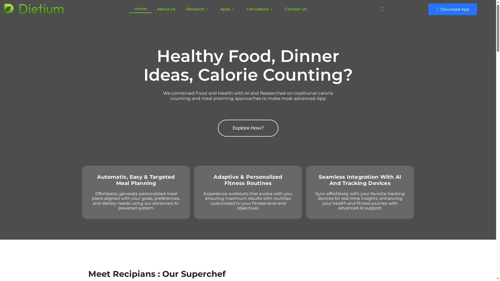 Healthy Recipe App Comparisons – Expert Review 2025 1 Product Screenshot