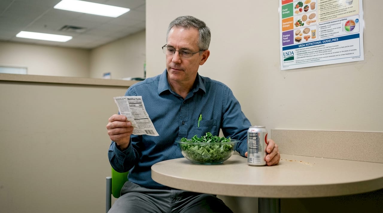 Nutrient density explained: choose foods for better health 1 Nutritionist comparing healthy and unhealthy food choices