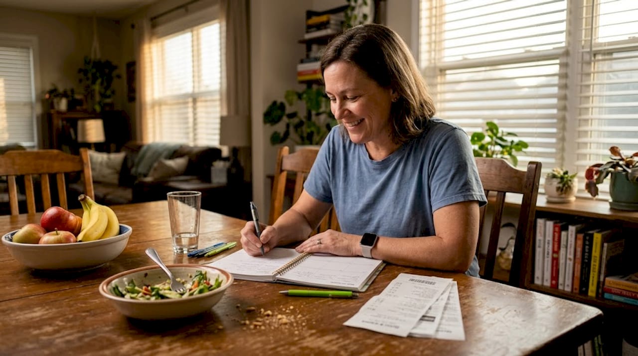 Meal plan personalization: 9% LDL drop with tailored diets 1 Man fine-tuning weekly meal plan