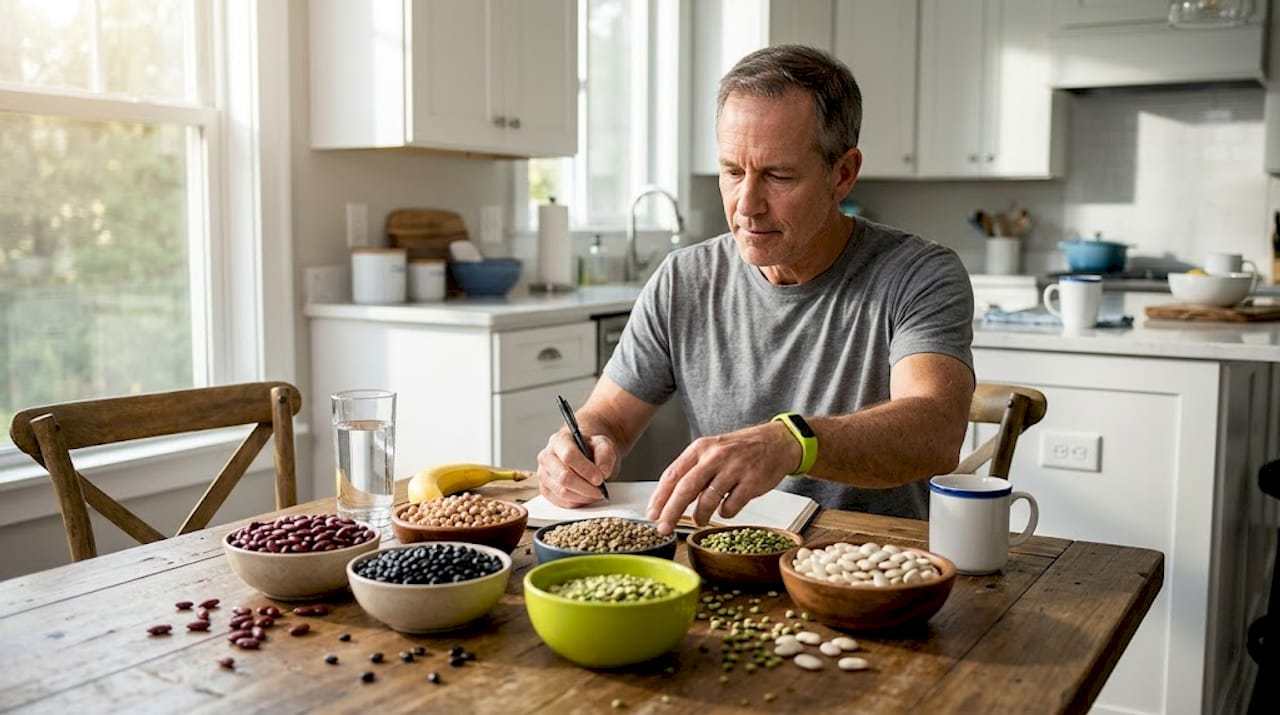 Plant protein sources: which works best for your diet 1 Different pulses and legumes sorted on table