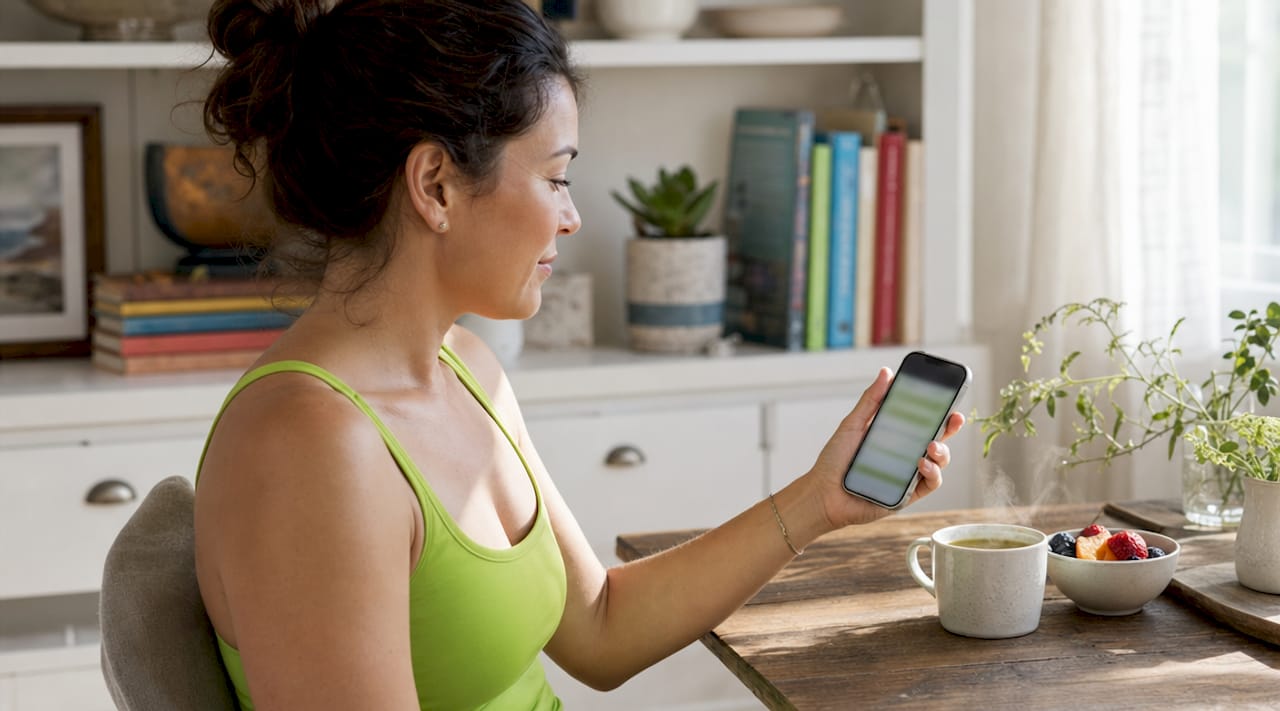 How to Improve Appetite: Practical Strategies That Work 2 Close-up of phone alarm for meal timing