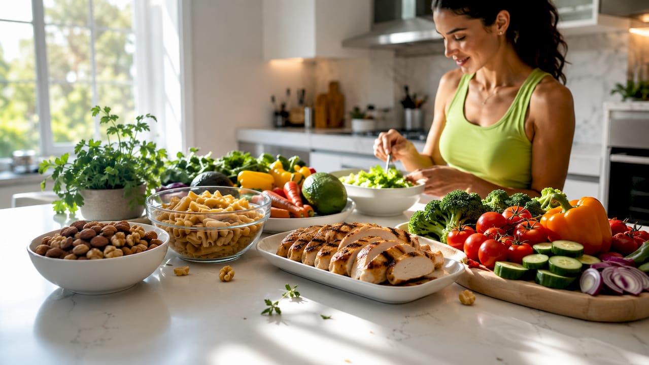 Best Foods for Heart Health: Top Picks That Actually Work 1 Overhead view of heart-healthy foods on table