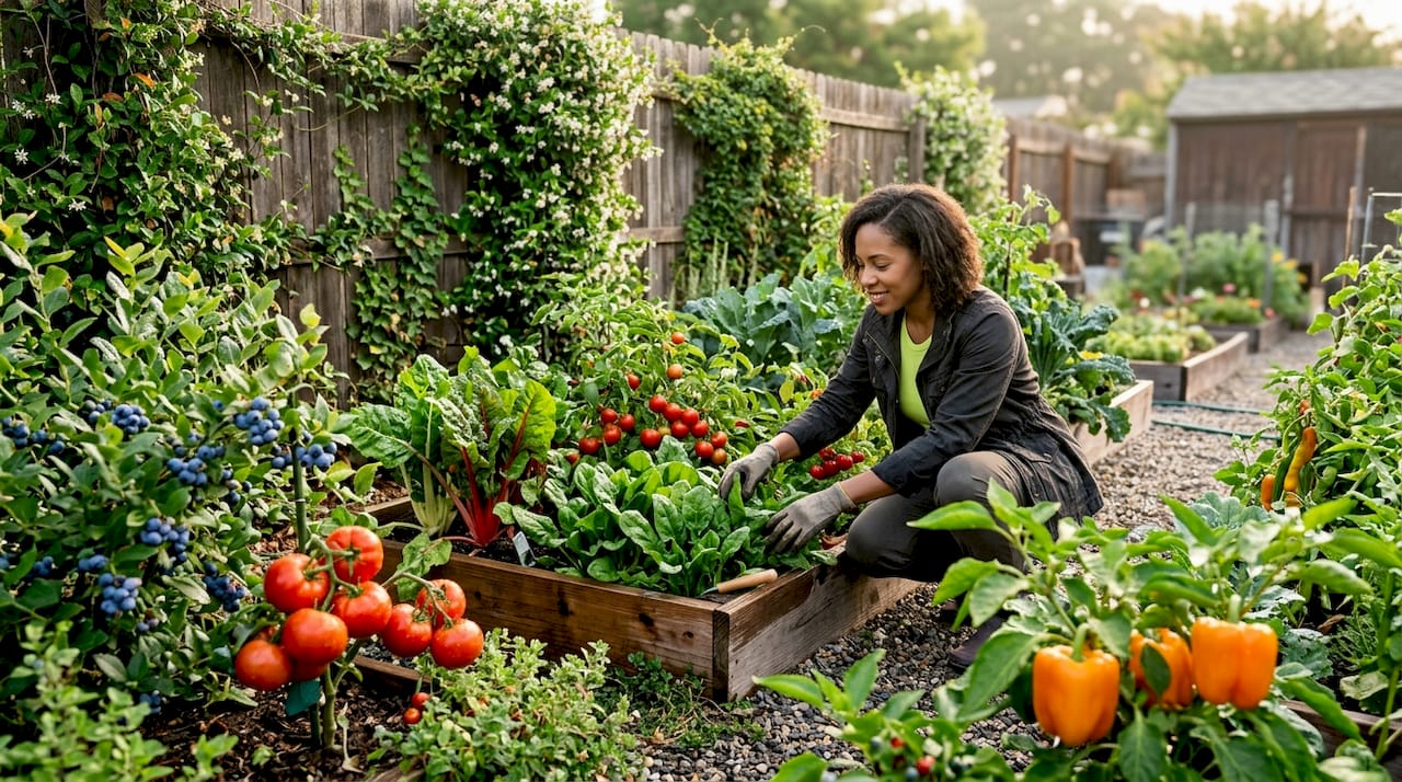 Best Foods to Eat for Heart Health in 2026 1 Fresh fruits and vegetables at farmer's market stall