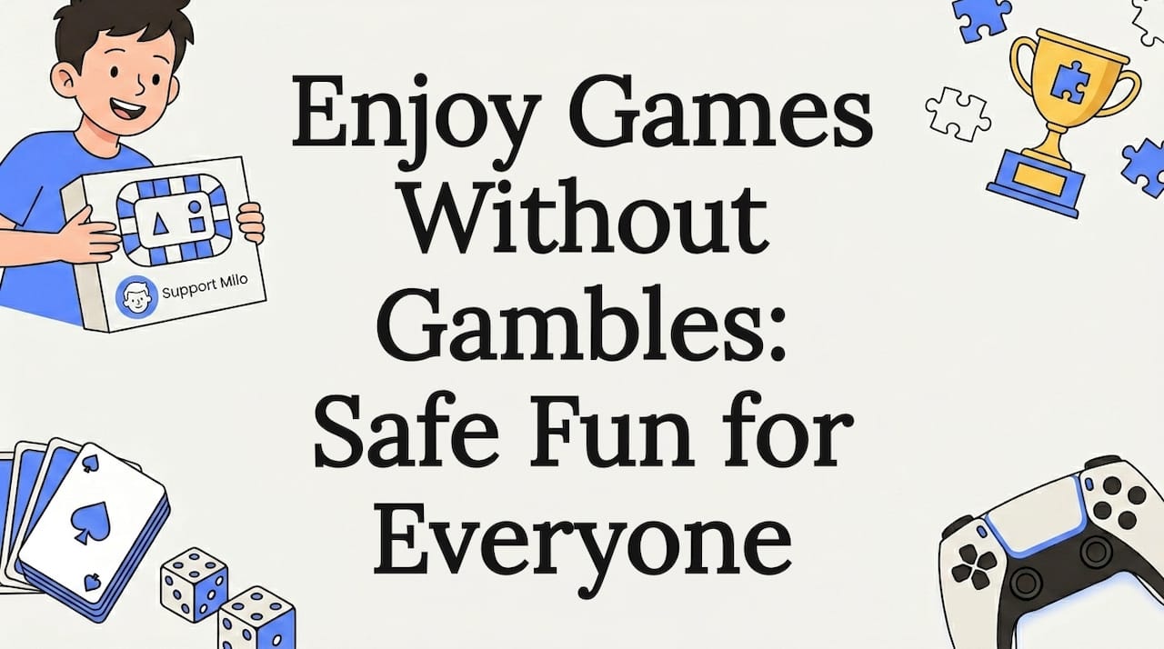 Enjoy games without gambles