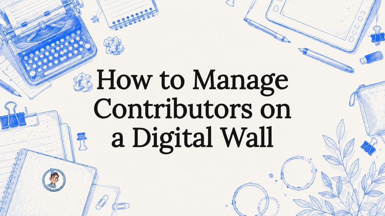 Person organizing contributor roles and access