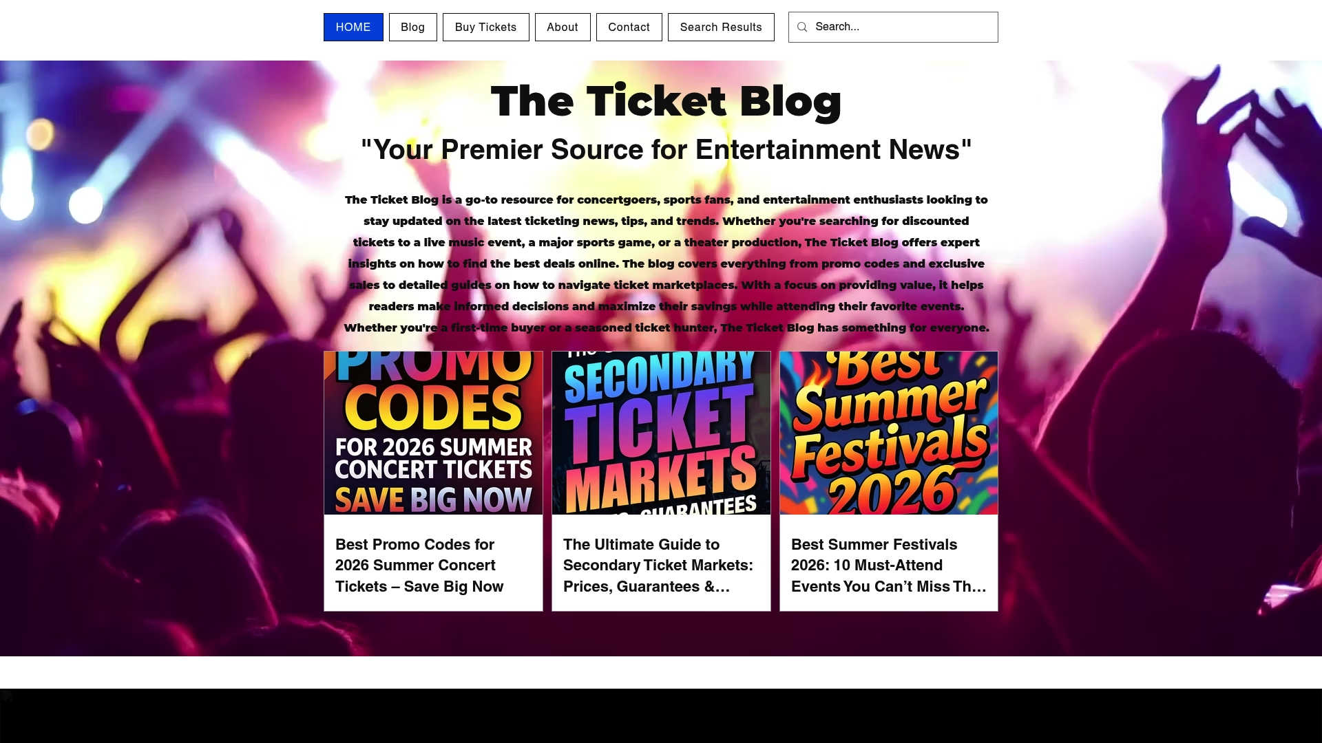 https://theticketblog.com