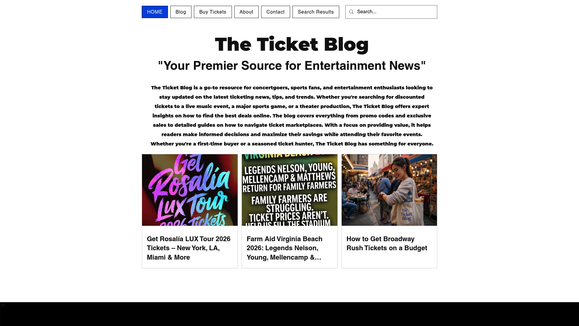 https://theticketblog.com