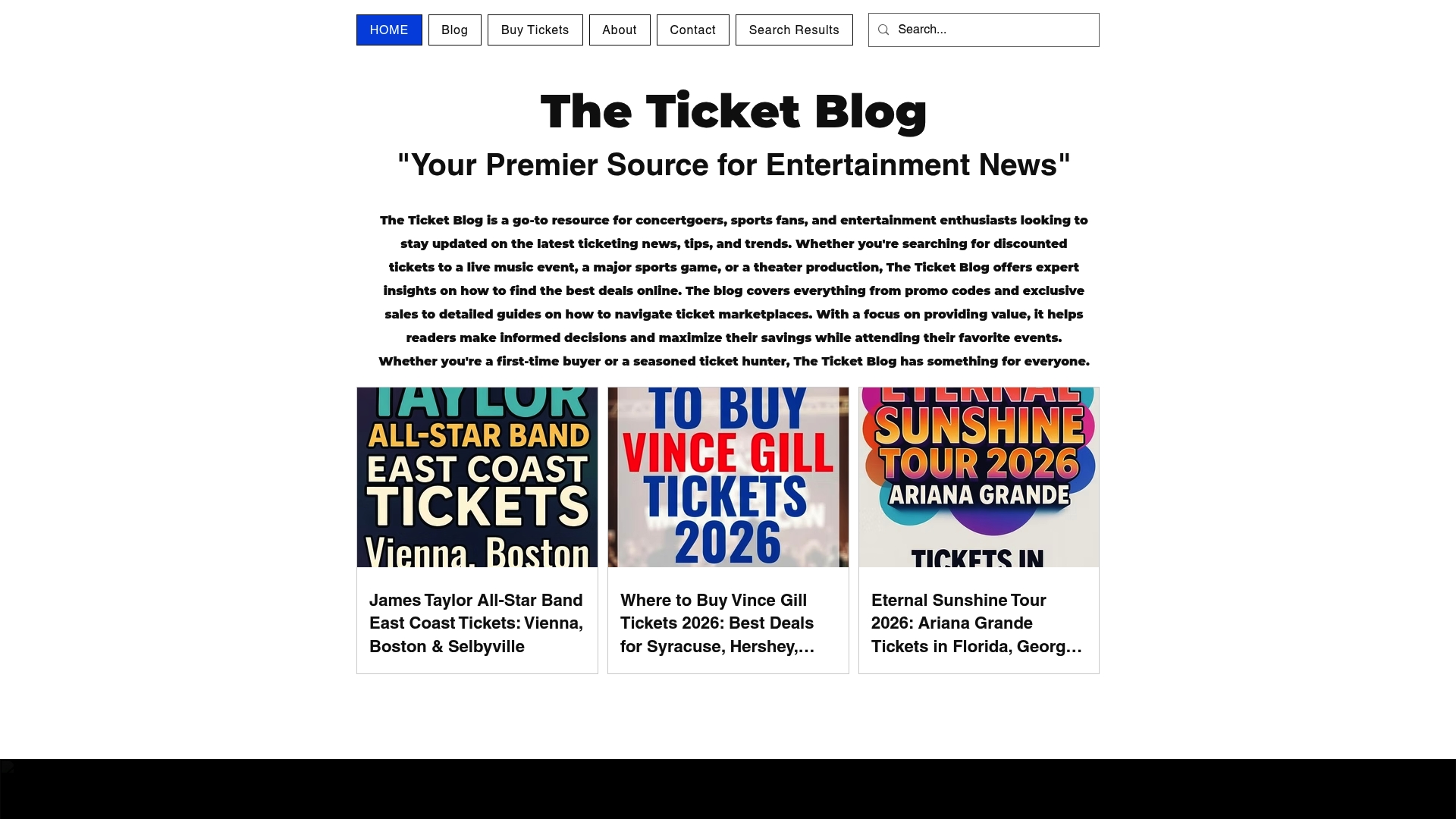 https://theticketblog.com