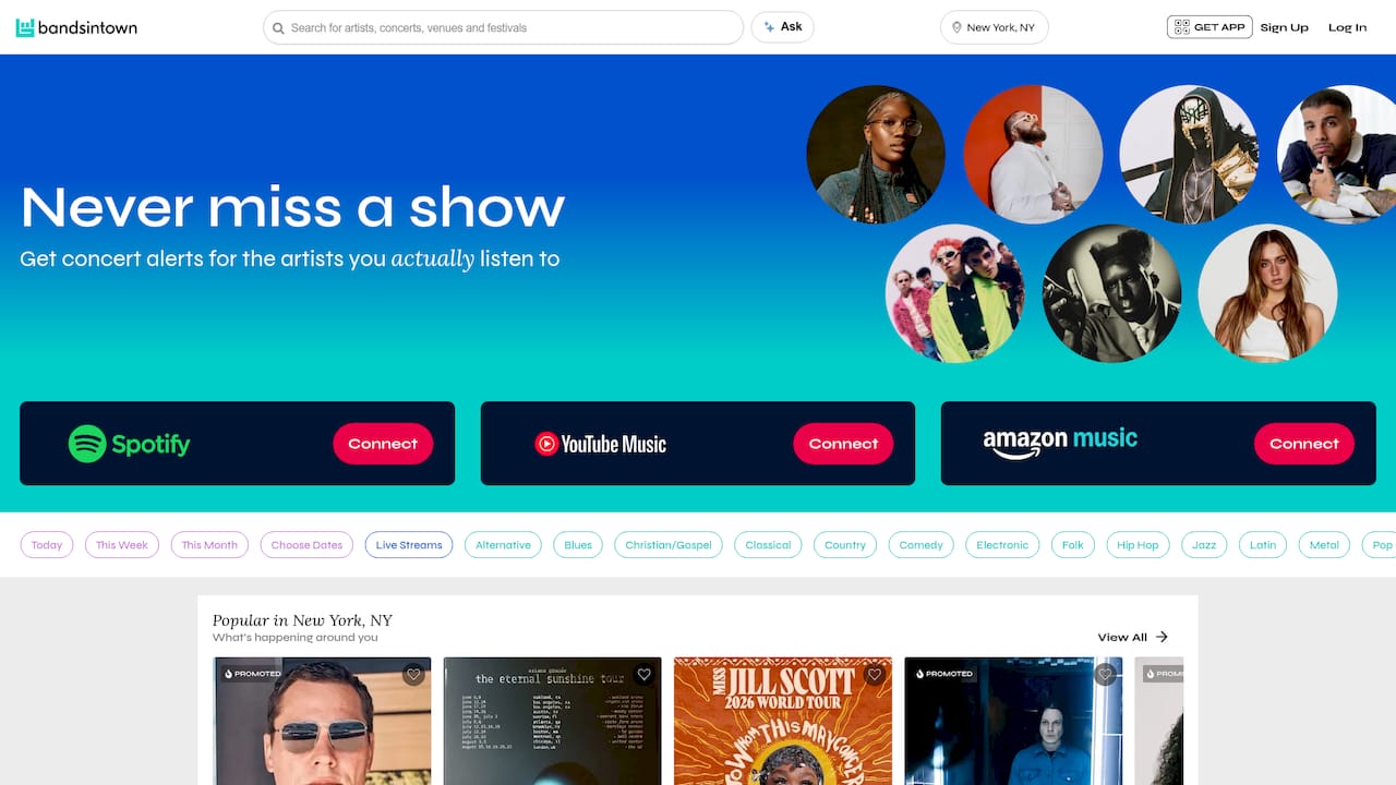 https://bandsintown.com