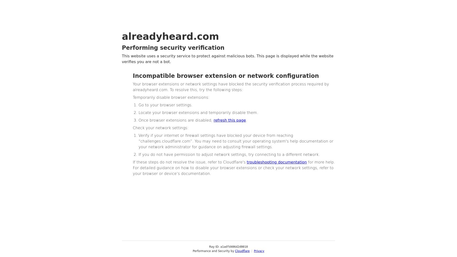 https://alreadyheard.com
