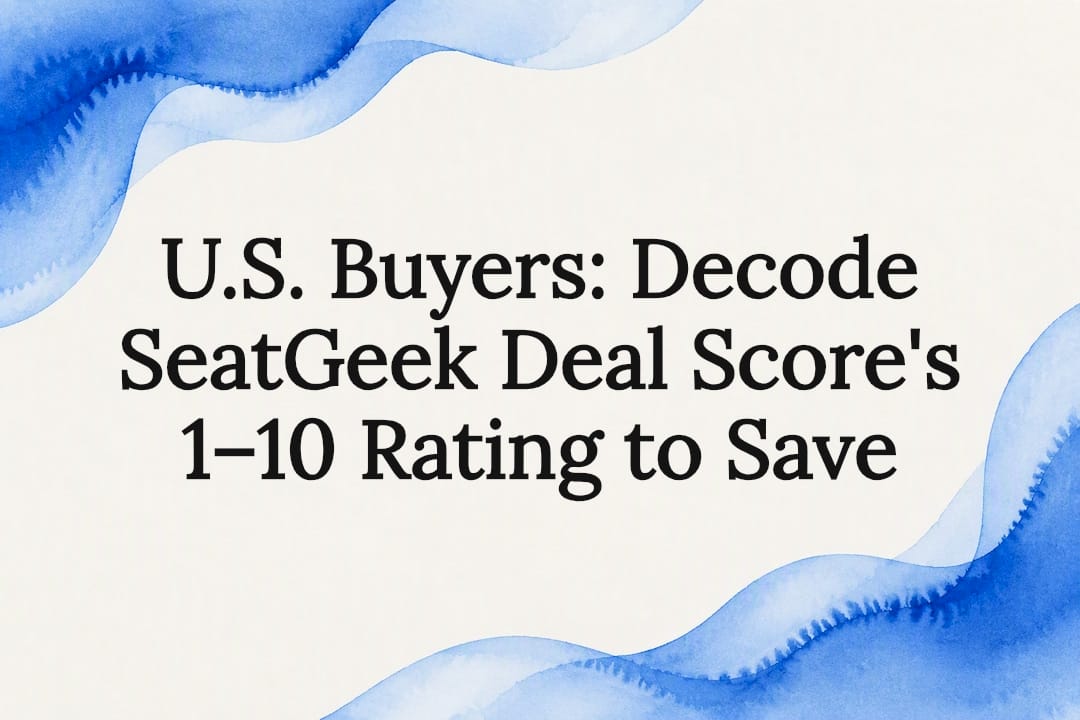 Decorative Deal Score title card illustration