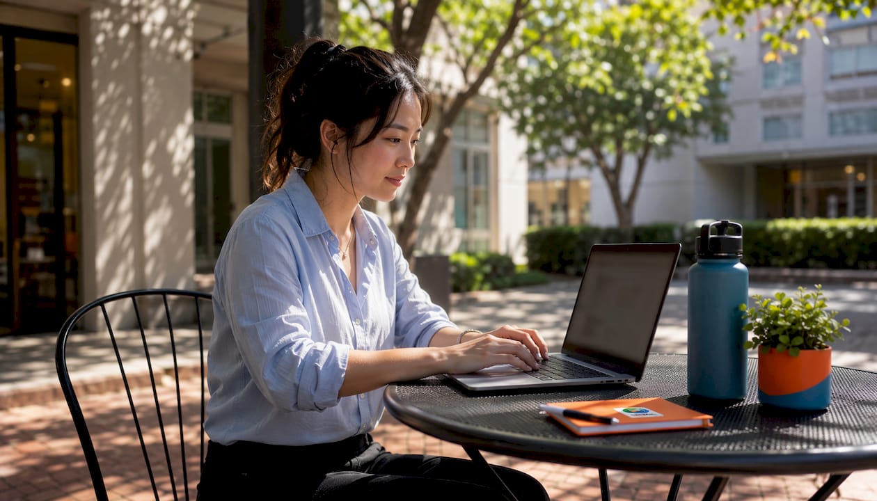 Receptionist customizing telehealth patient communication