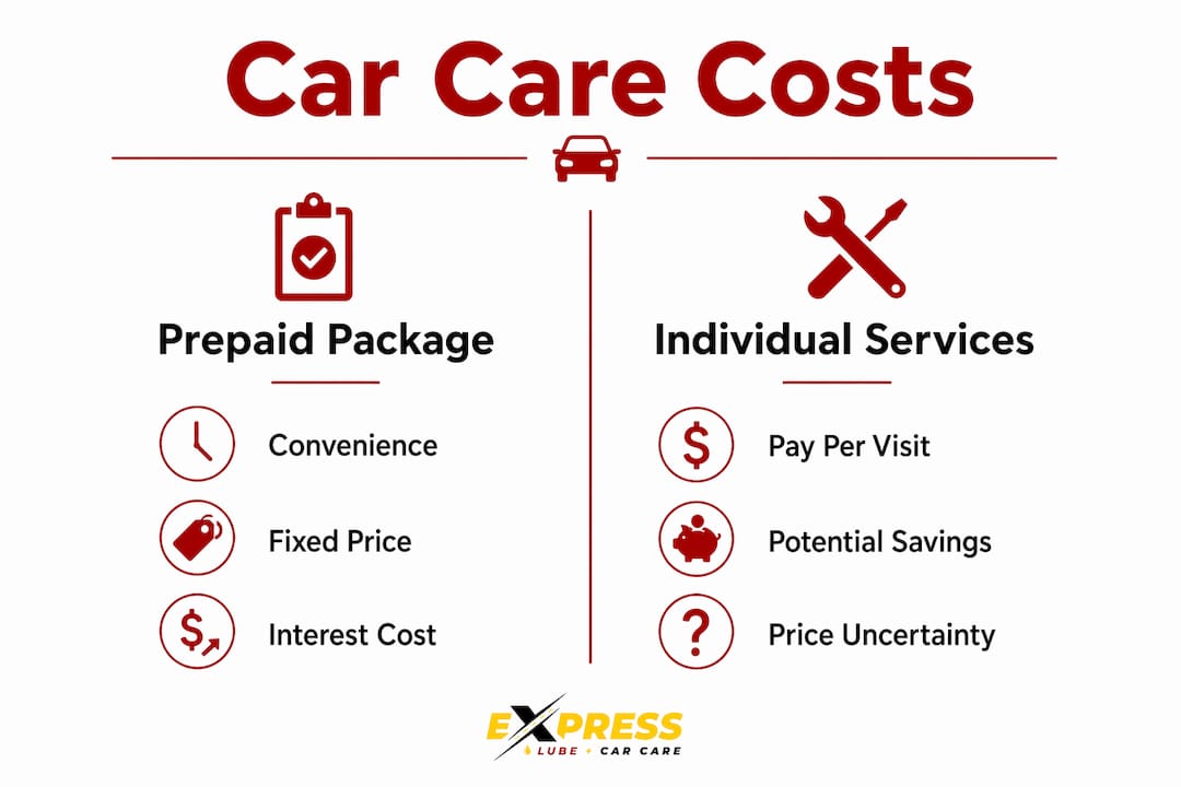 Comparative infographic of prepaid packages versus individual service costs