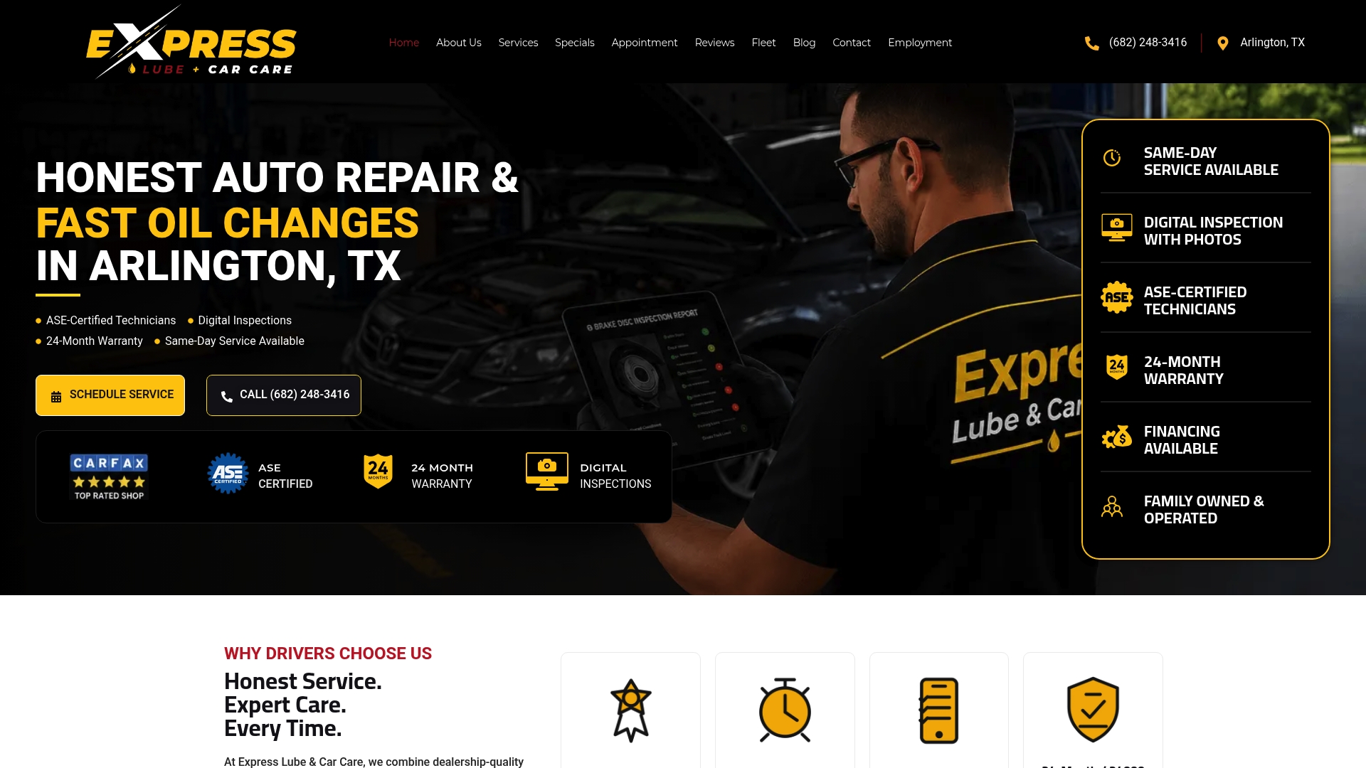 https://expresslubearlington.com