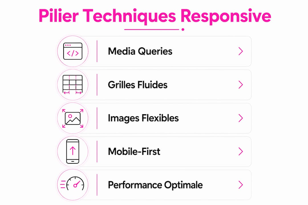 Les fondamentaux techniques du design web adaptatif en un coup d’œil