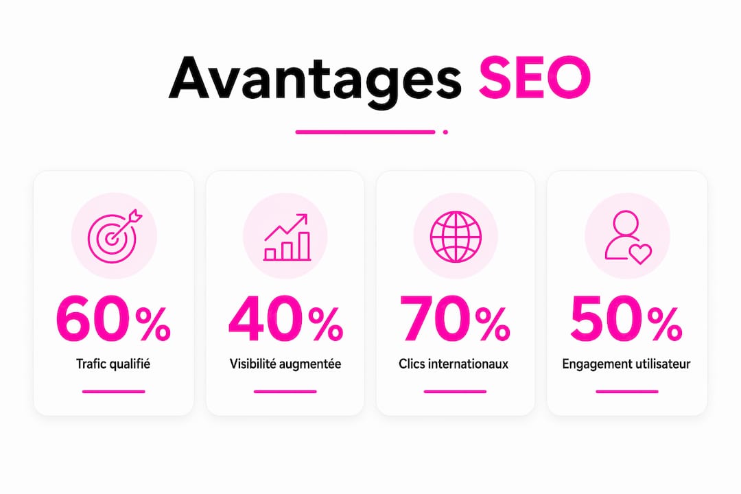 Infographie : pourquoi un site multilingue booste votre référencement naturel