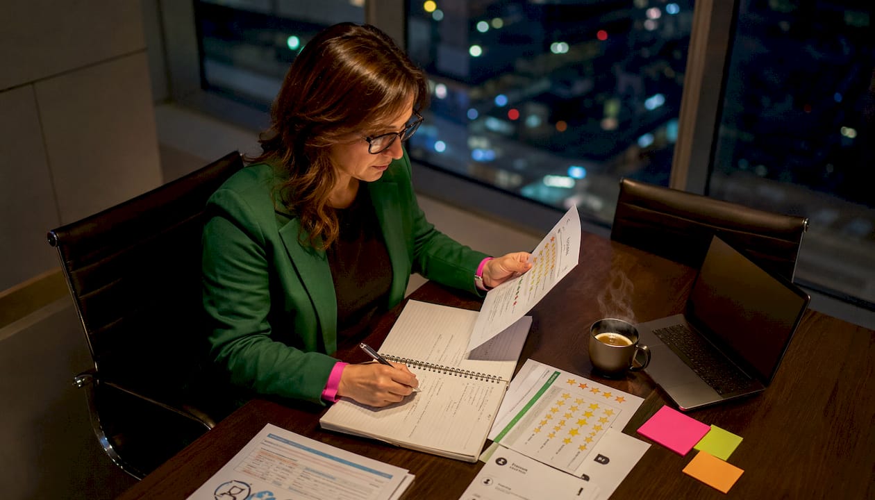 Le responsable du service client examine attentivement les avis des consommateurs pour mieux comprendre leurs attentes et améliorer les produits.