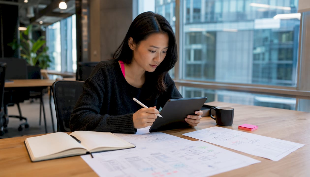Un responsable examine les recommandations pour optimiser l’expérience utilisateur lors de la gestion des autorisations dans une application.
