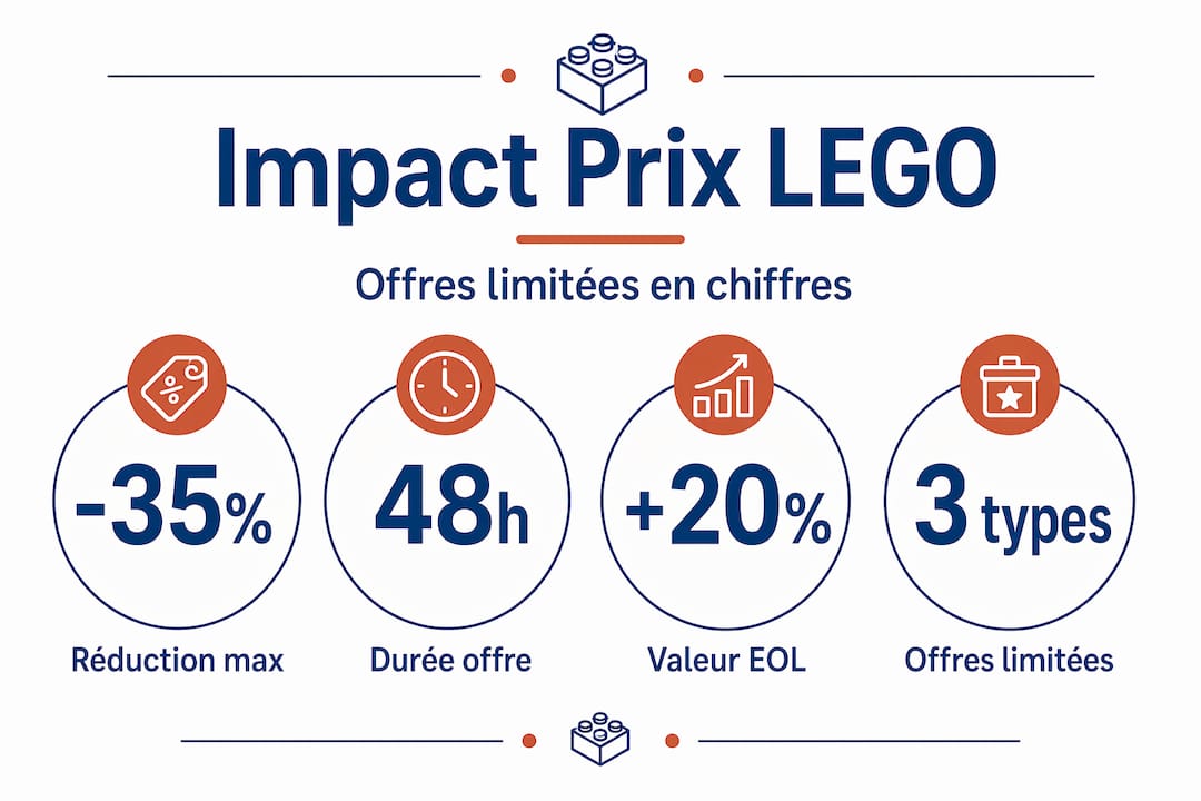 Découvrez en un clin d’œil les chiffres clés de l’offre LEGO grâce à cette infographie.
