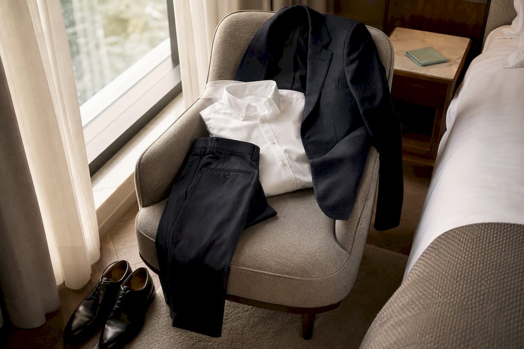 Pantaloni, camicia e scarpe per l’Arena