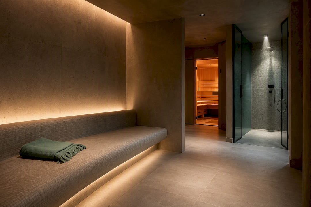 Percorso benessere in una spa