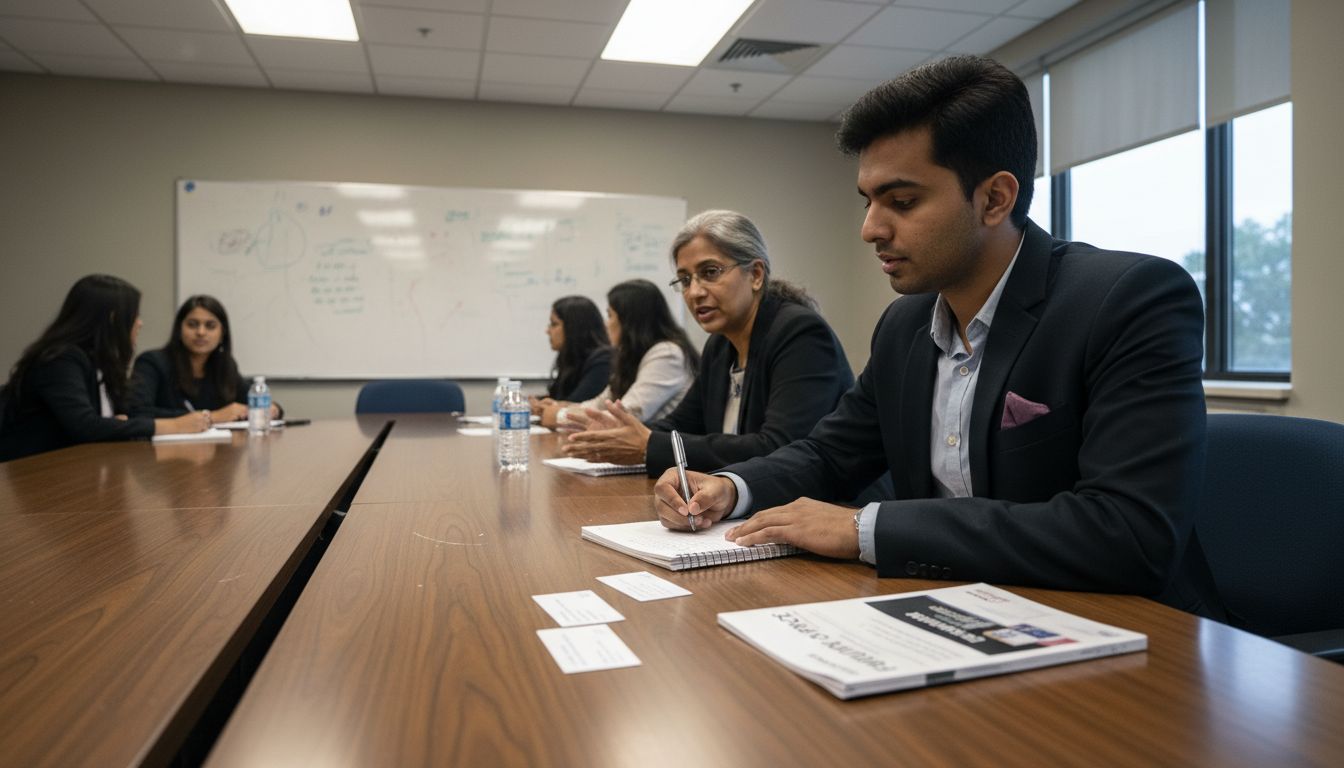 Mentor and student discuss event management career