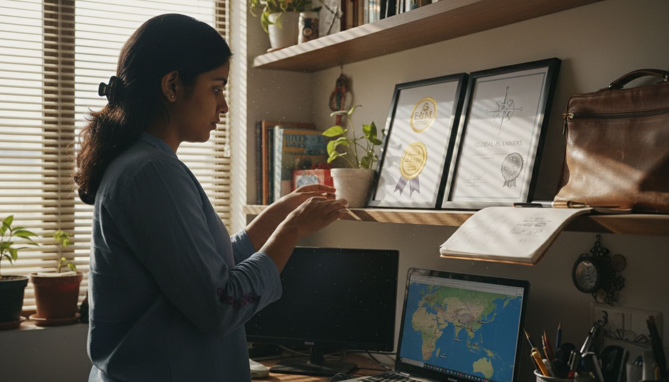 Event manager compares regional certification certificates