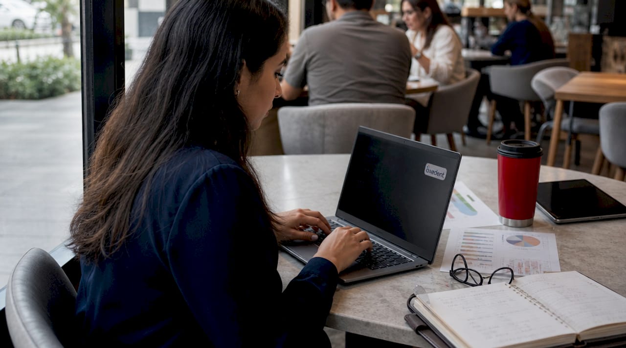Marketer reviewing ecommerce ad reports
