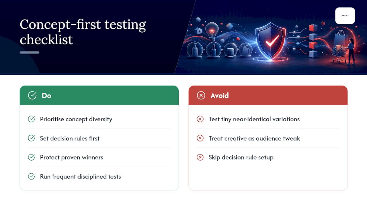 Why concept-first testing is the only strategy built for 2026 delivery — overview diagram