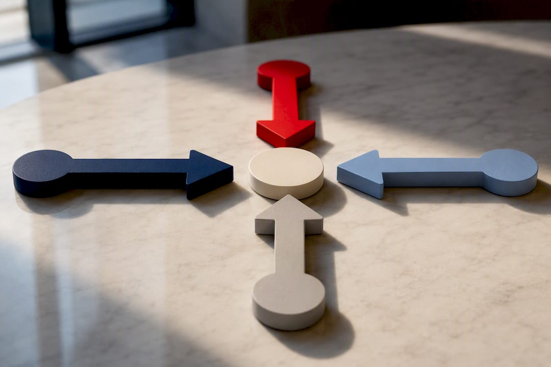 Four GTIN problem routes converging