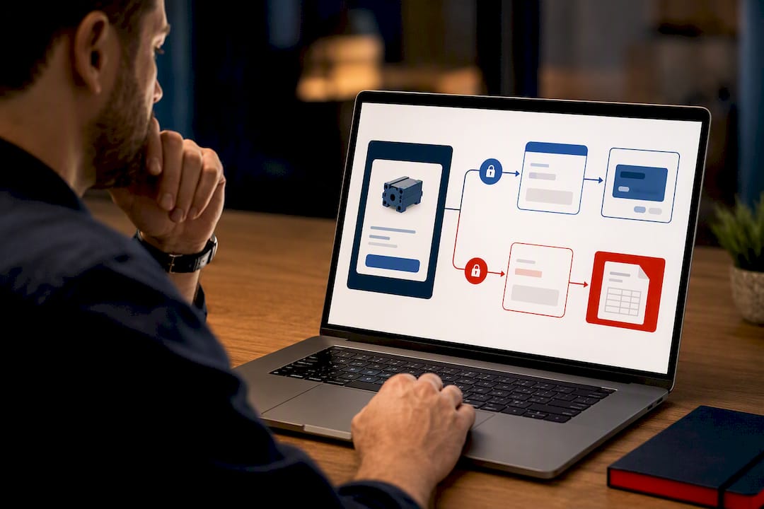 B2B checkout payment and invoice paths