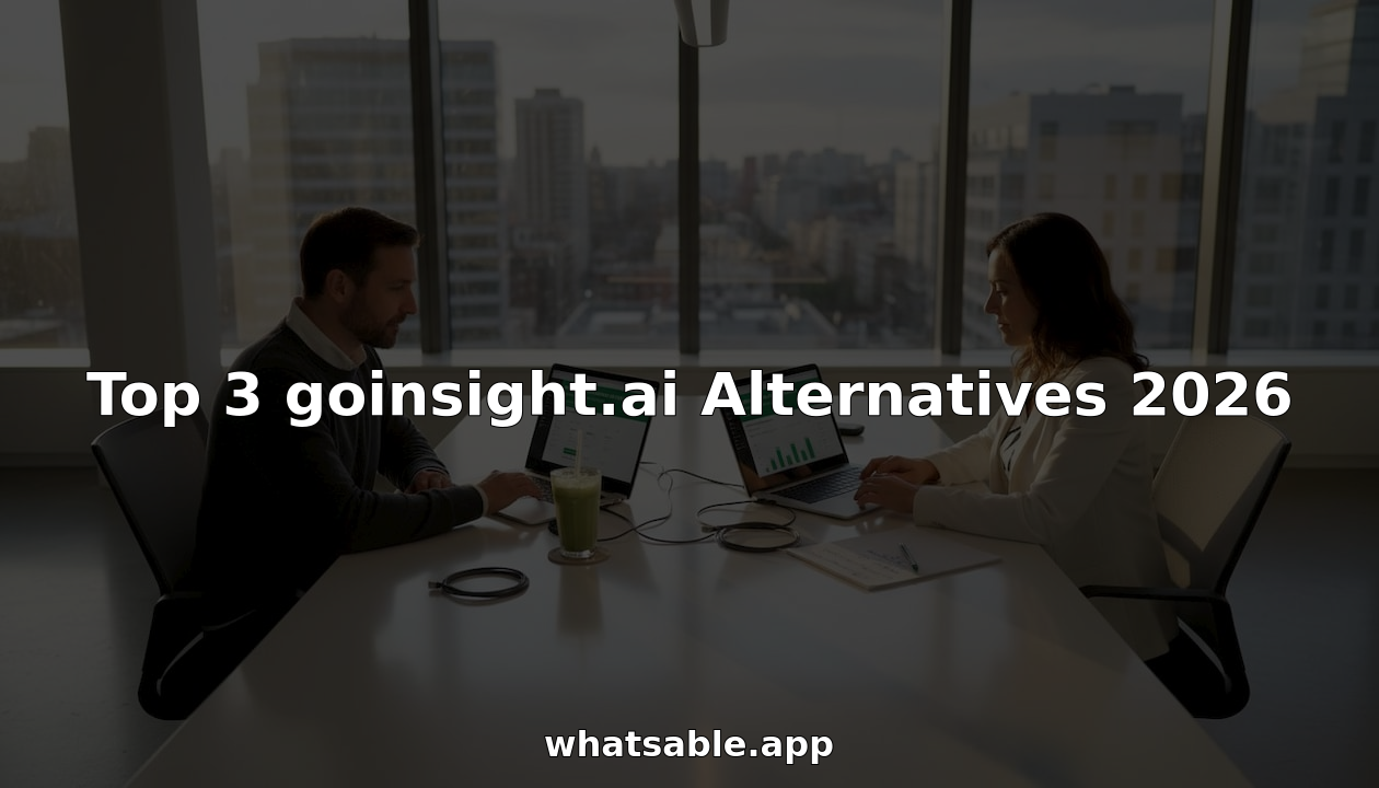 Top 3 goinsight.ai Alternatives 2026