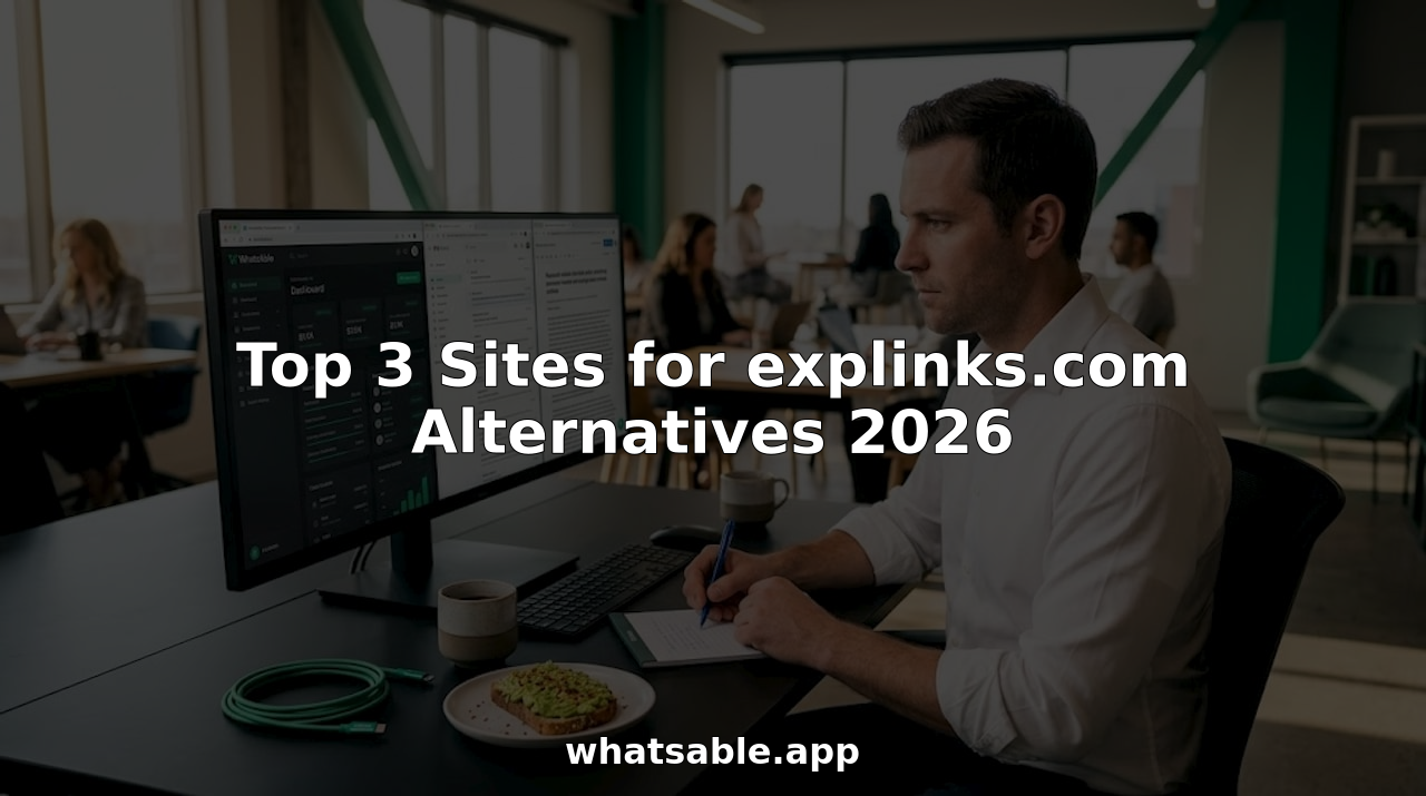 Top 3 Sites for explinks.com Alternatives 2026