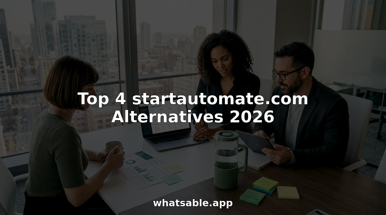Top 4 startautomate.com Alternatives 2026
