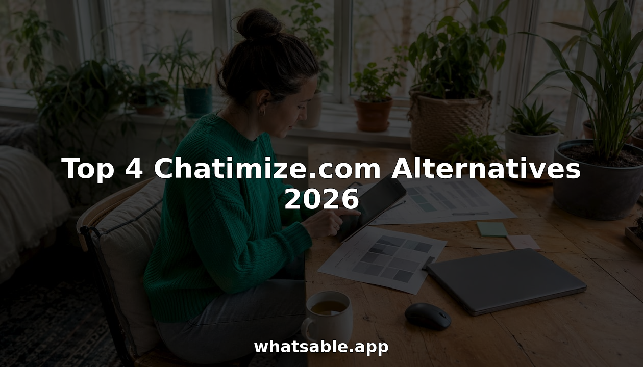 Top 4 Chatimize.com Alternatives 2026