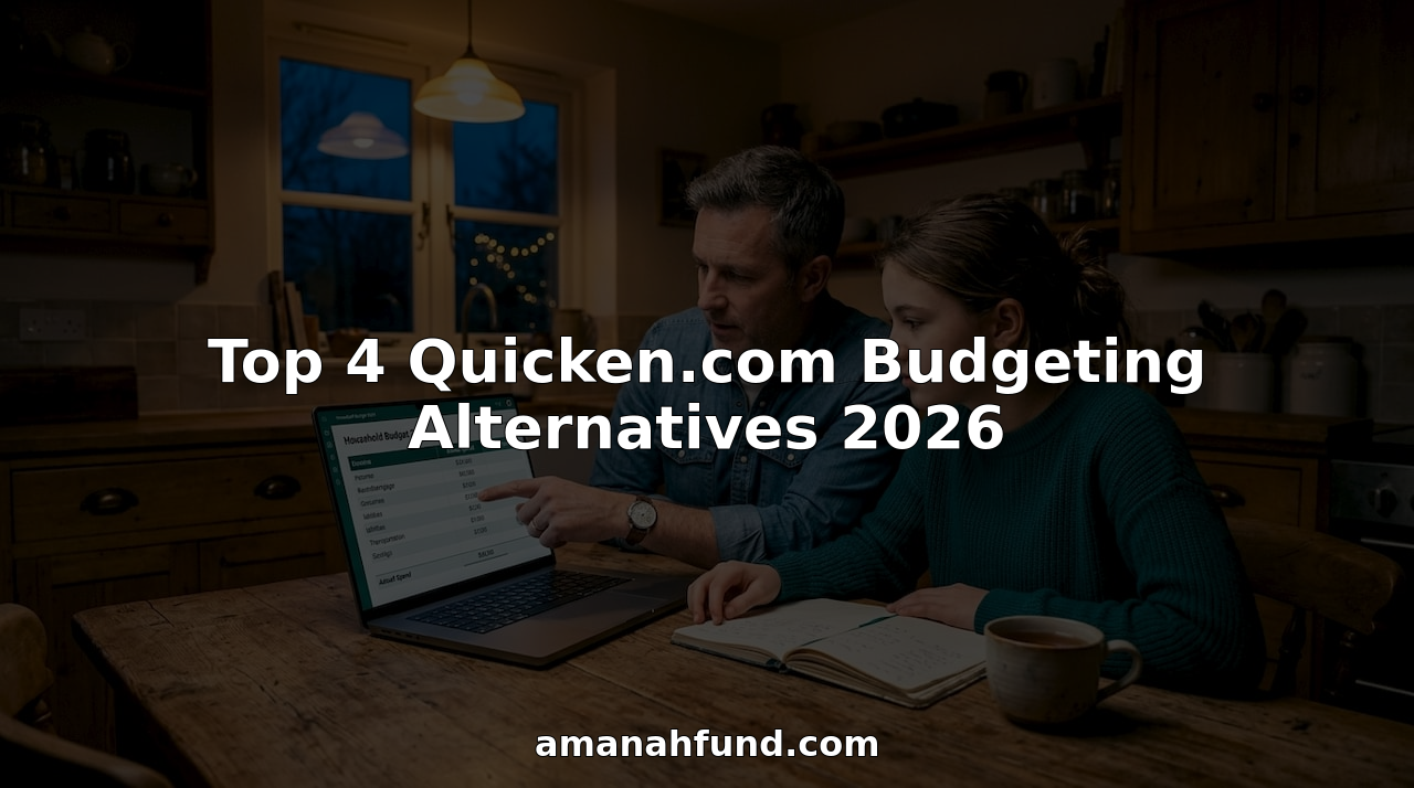 Family discussing budgeting in home kitchen