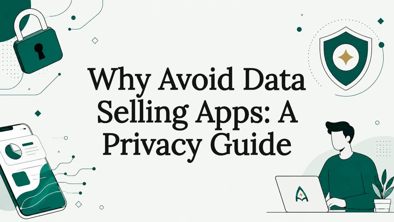 Decorative title card illustration for privacy guide