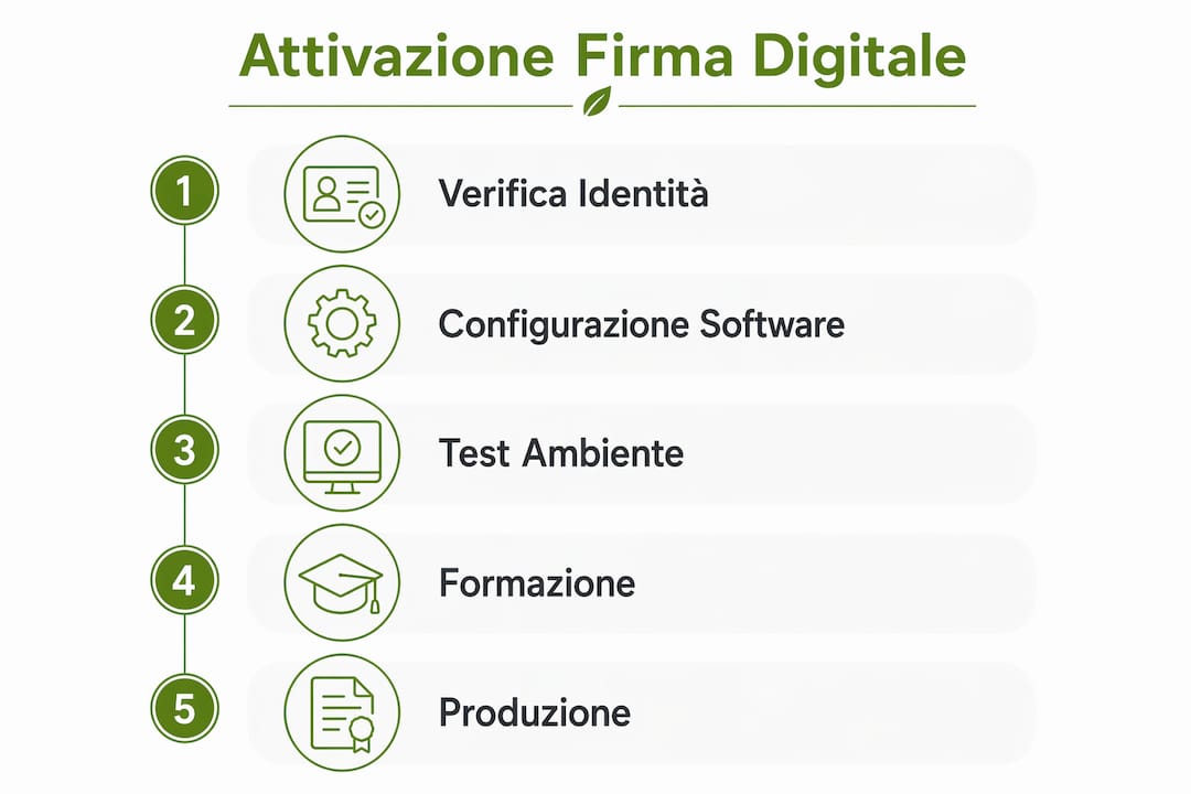 Guida illustrata: tutti i passaggi per attivare la firma digitale