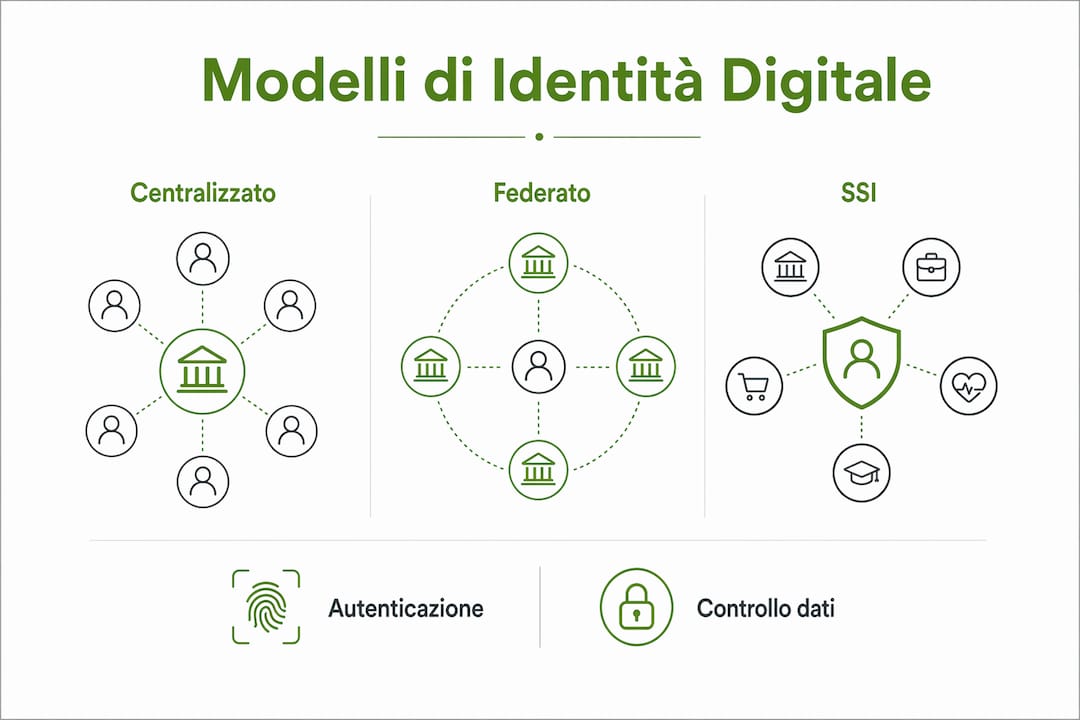 Infografica: soluzioni di identità digitale per imprese e liberi professionisti