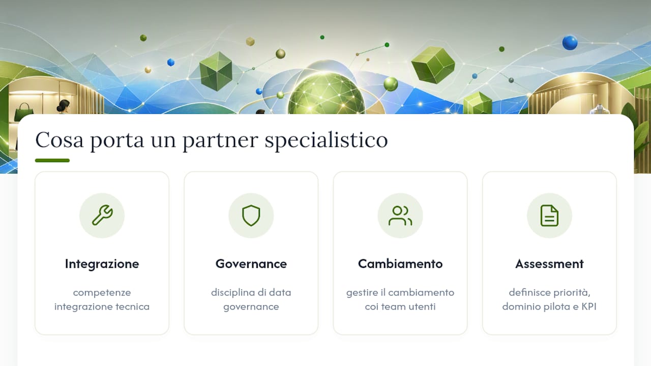 Quando conviene affidarsi a un partner specialistico — overview diagram