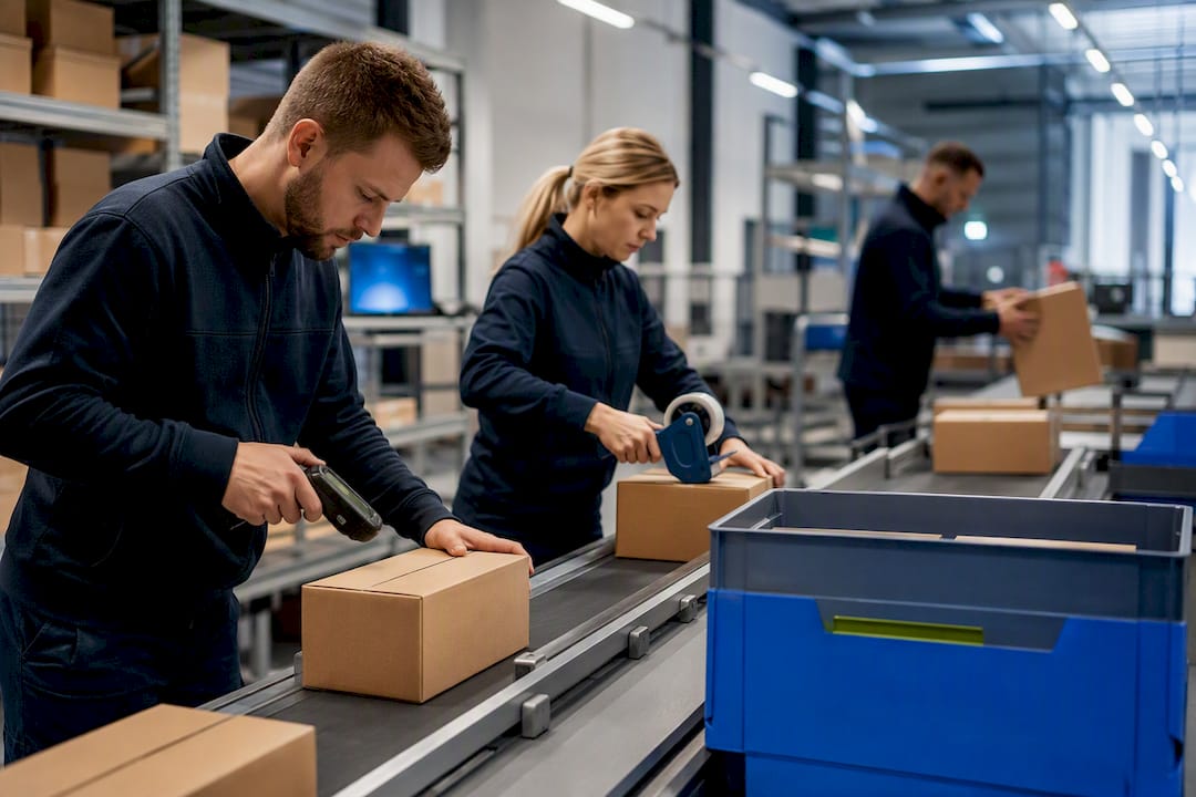 Gestione degli ordini negli hub retail