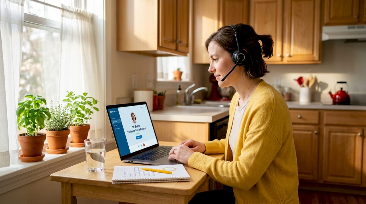 Patient attends Suboxone telemedicine consultation