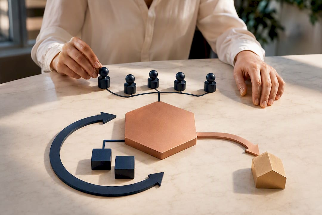 Nonprofit governance and asset distribution structure