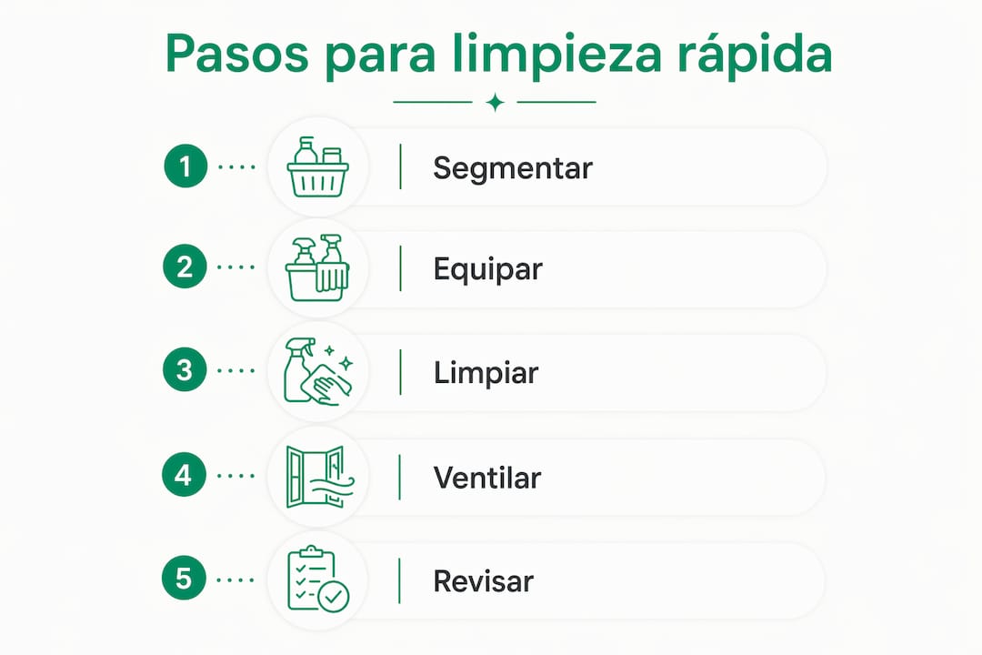 Infografía: cómo limpiar las moquetas de hotel de forma rápida y eficiente, paso a paso