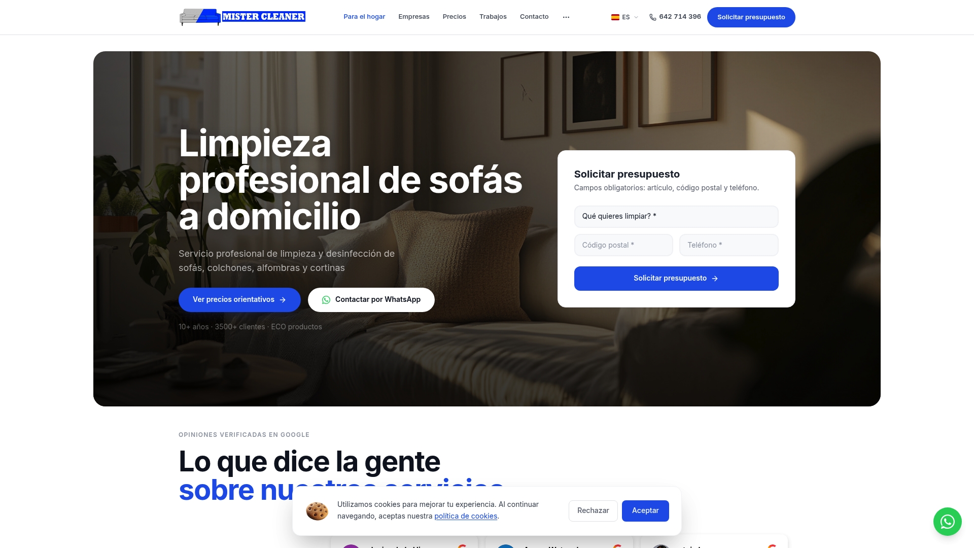 https://mistercleaner.es