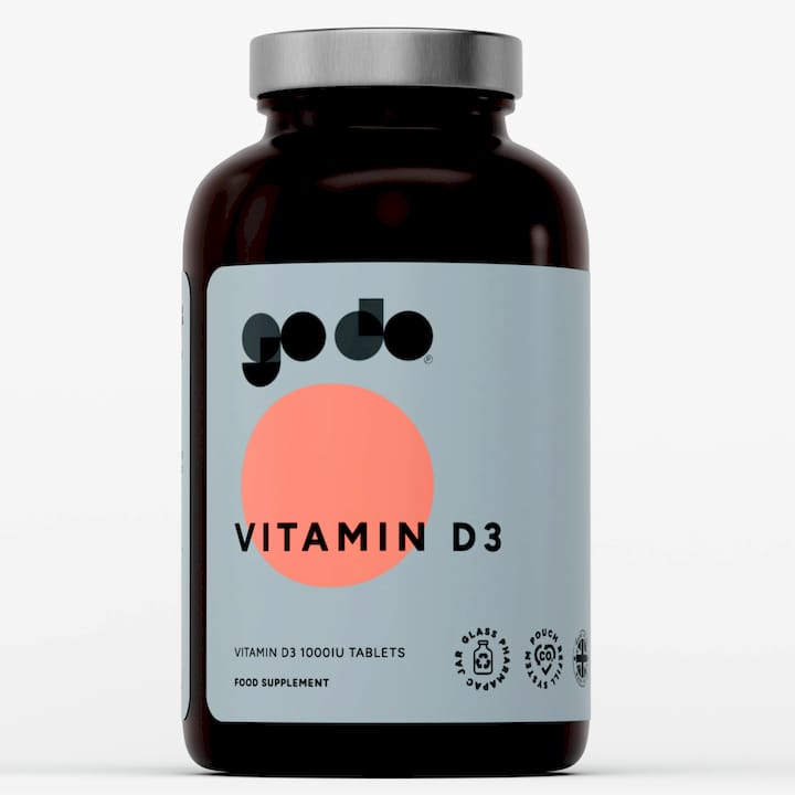 Vitamin D3 1000iu Tablets - Cholecalciferol - Bone Health & Immune Support