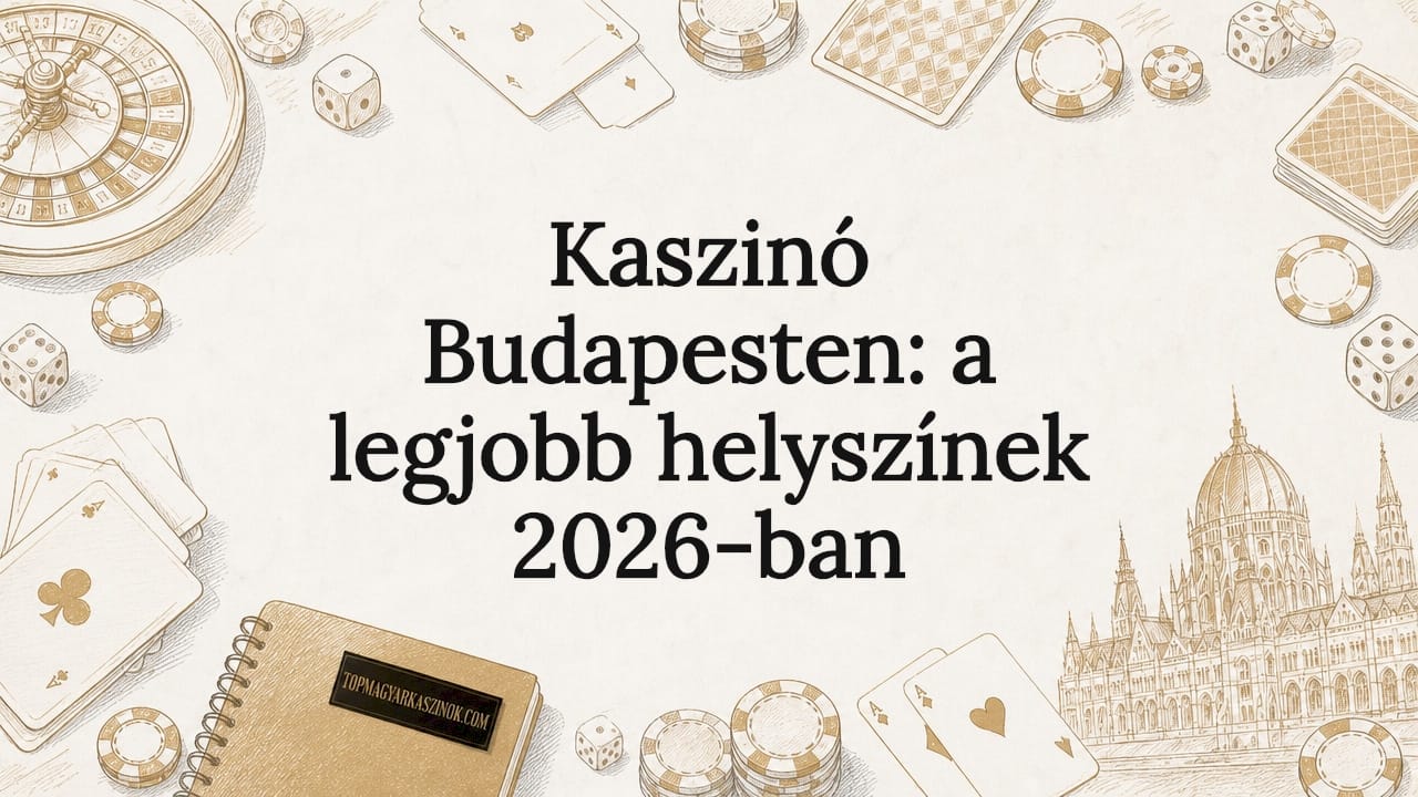 Kaszinó Budapesten: a legjobb helyszínek 2026-ban