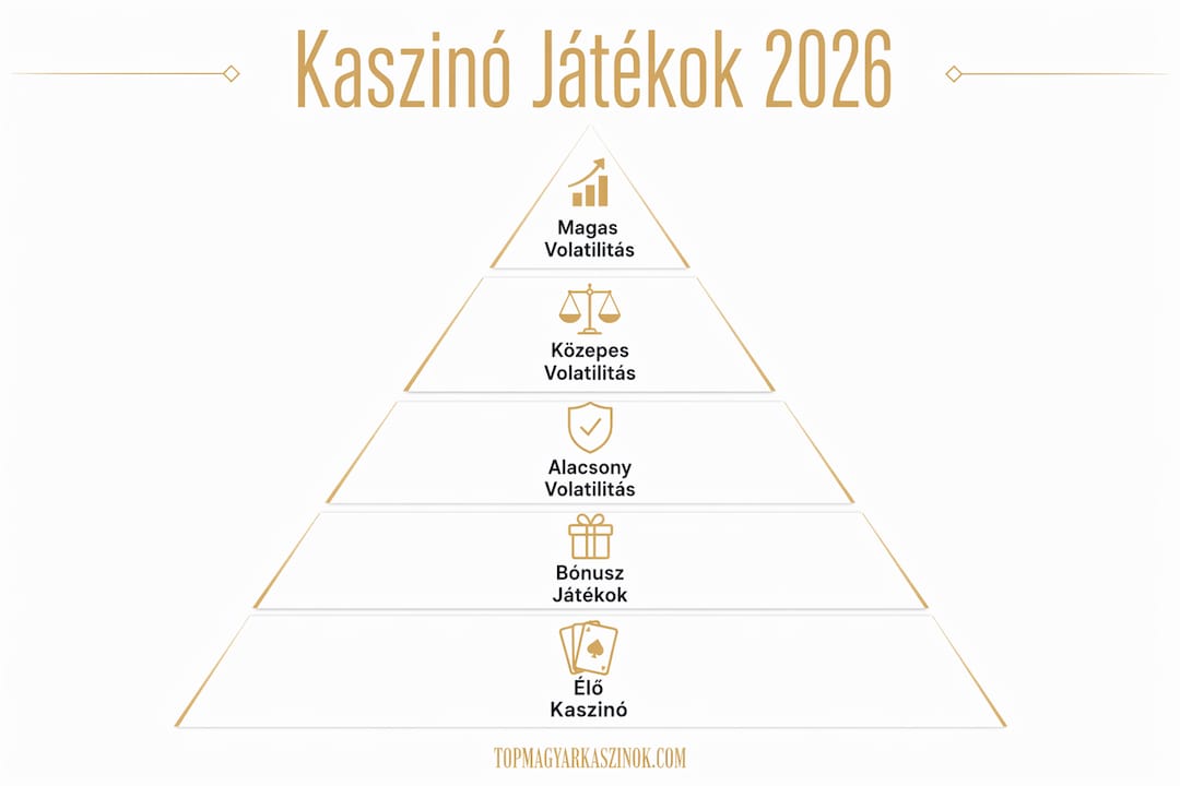 Kaszinójátékok fajtái és bónuszai – áttekintő infografika