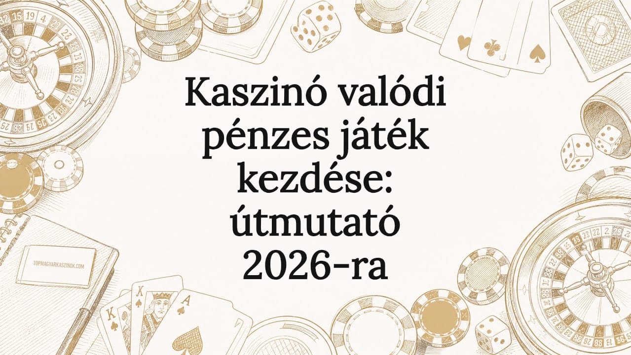 Kaszinó valódi pénzes játék kezdése: útmutató 2026-ra